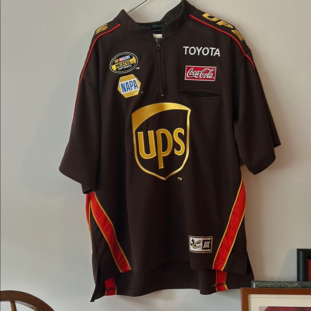 Chase Authentics Drivers Line 1/4 Zip Dale Jarrett NASCAR Jersey